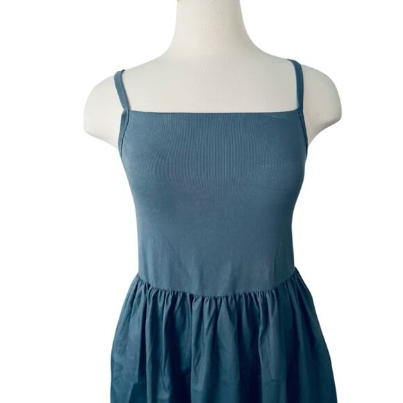 UNIQLO Combination Bra Camisole Dress Blue Size Medium - Picture 5 of 11